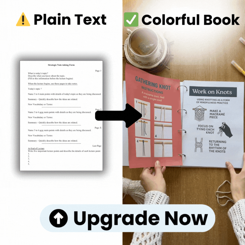 Upgrade To 1000+ Colorful Notes